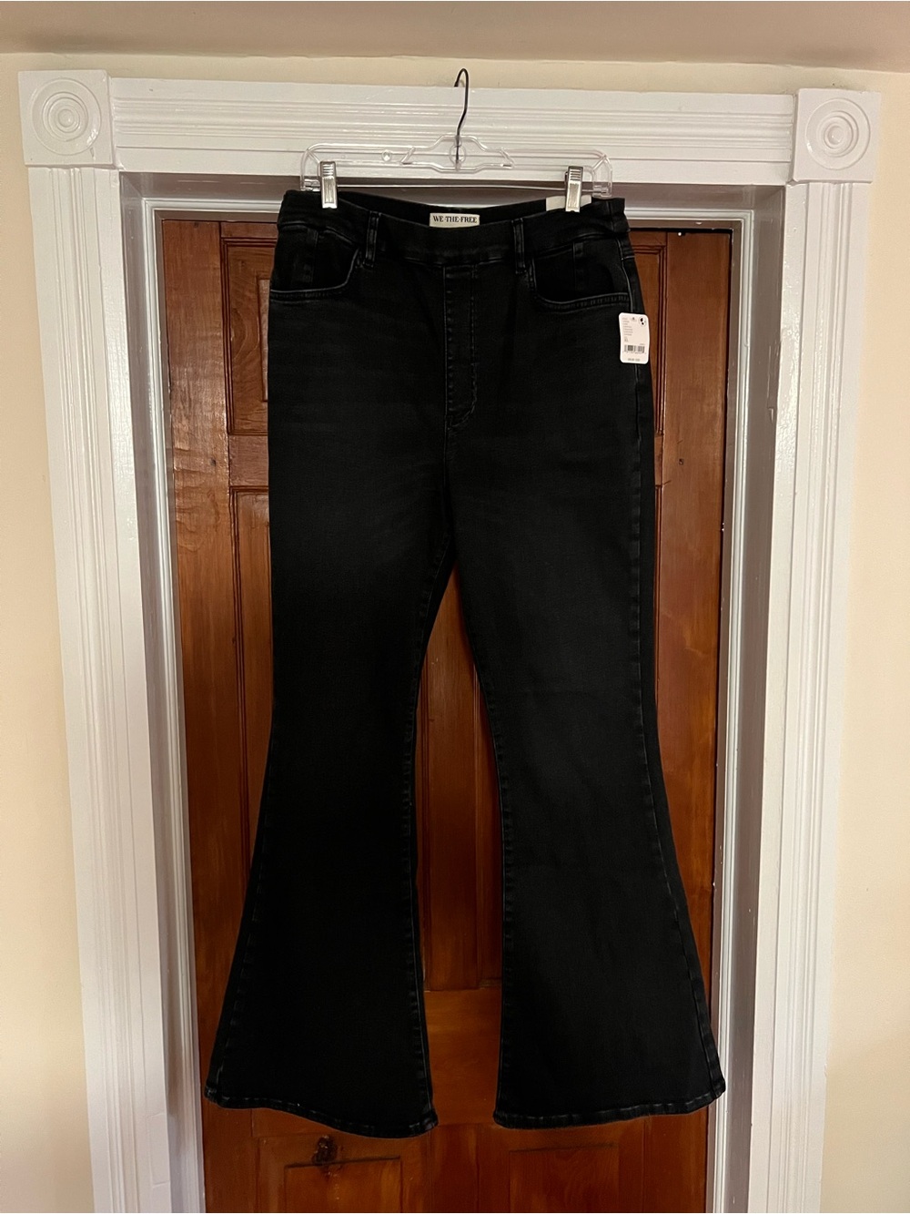 Free Ppl Black Women's stretch curvy xl WeThe Free CRVY infinite stretch pull on